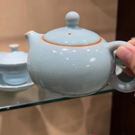 瓷片陶瓷茶具汝瓷茶具