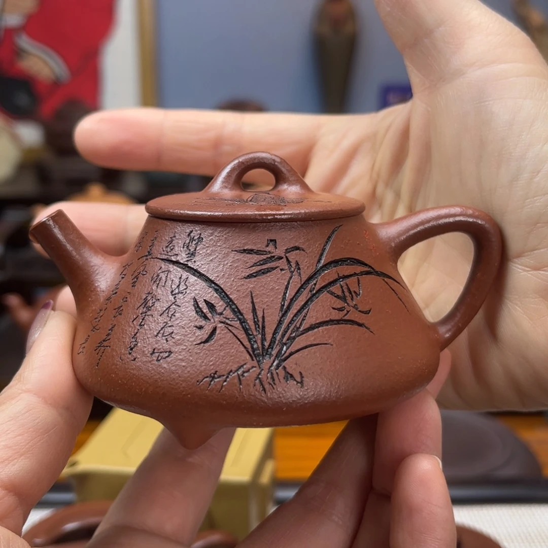 紫砂茶具半手工制作