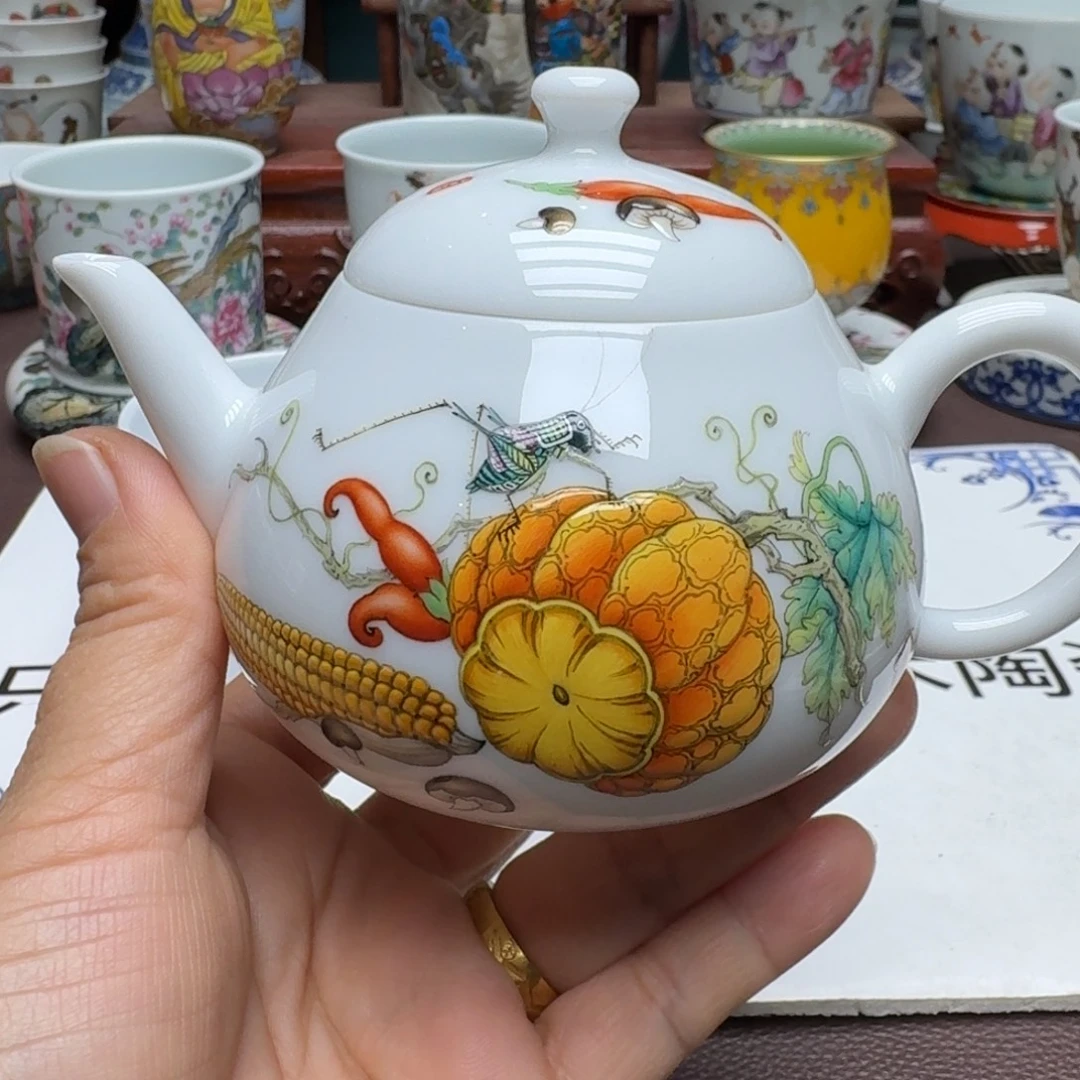 景德镇手工手绘展示