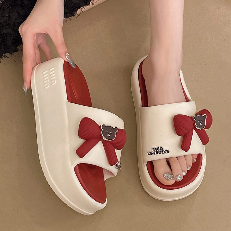 2025夏季新款厚底凉拖鞋女时尚外穿软底舒适室内外居家凉拖鞋