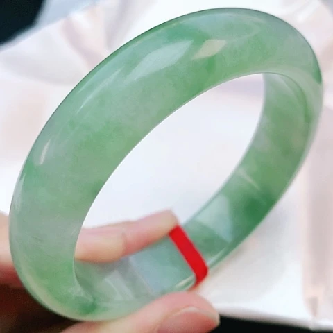 未镶嵌手镯翡翠57圈口882904