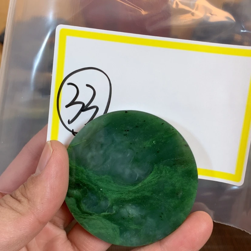 【闪购商品】和田玉珠宝半成品未镶嵌啊*