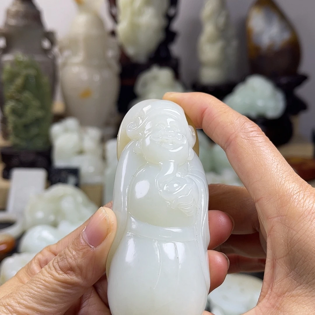 和田玉（糖玉）未镶嵌挂件