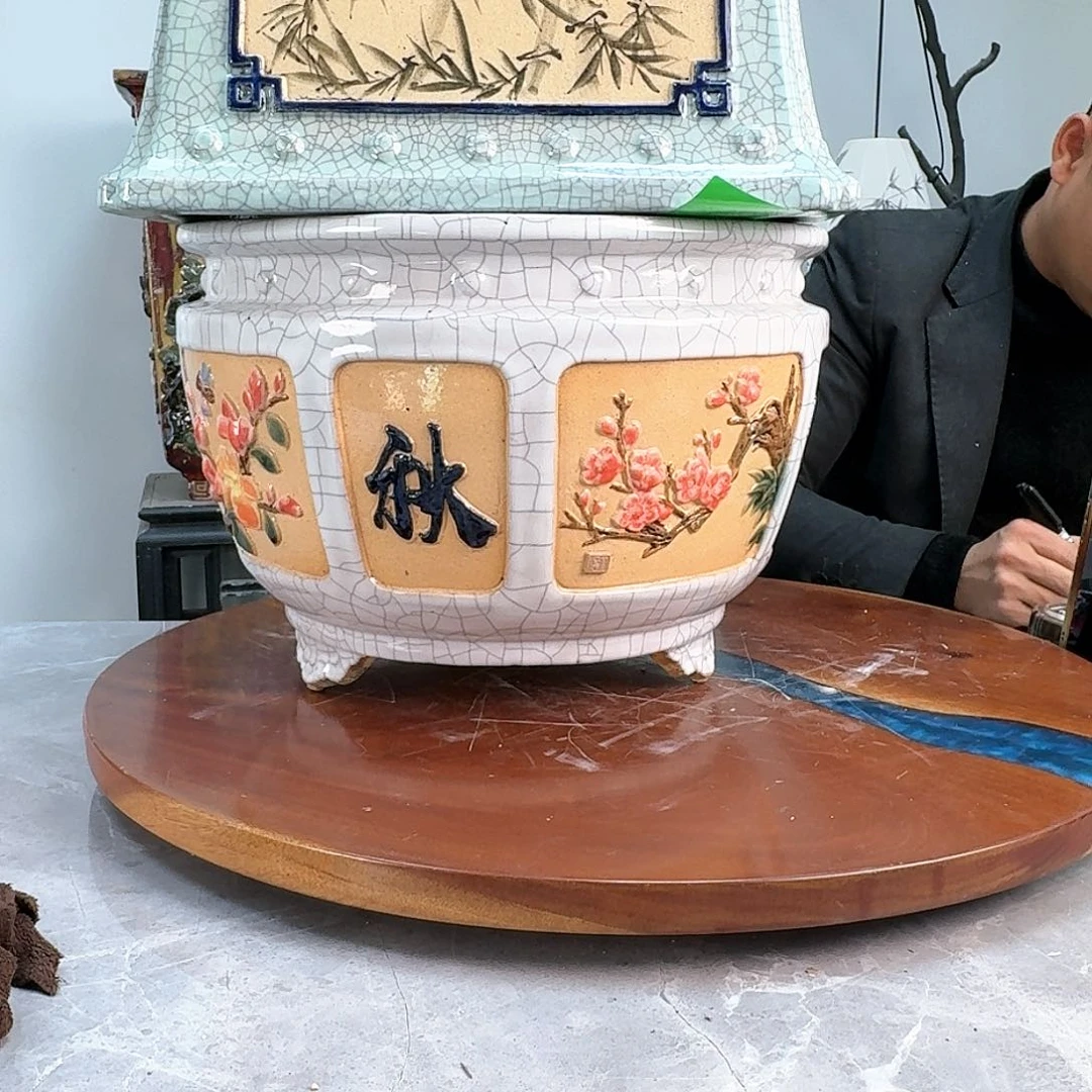 红陶心*绿植花盆