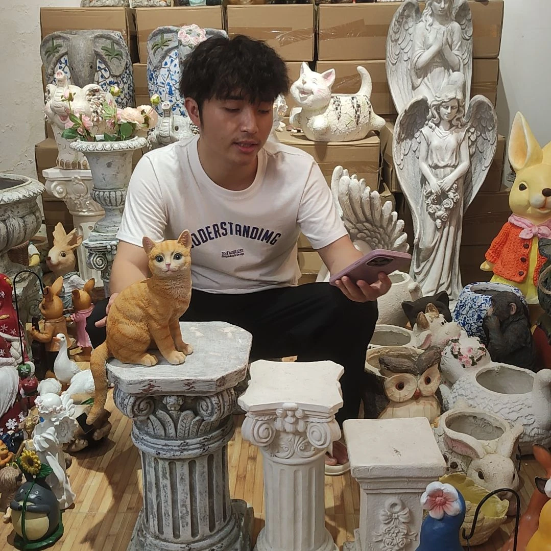 合成树脂仿真猫咪