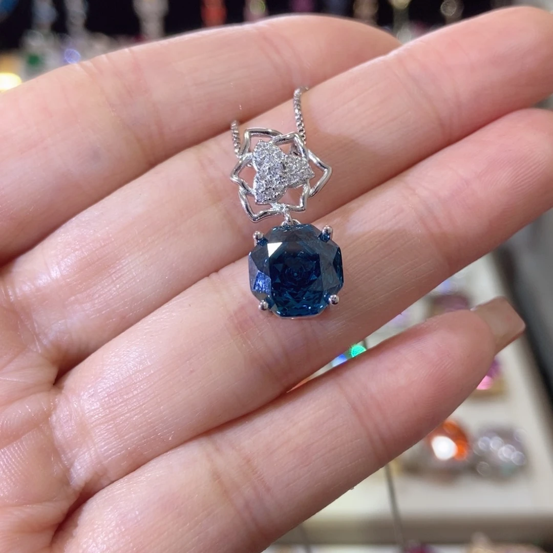 66锆石（处理）吊坠