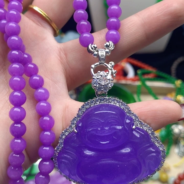 翡翠颈饰未镶嵌吊坠