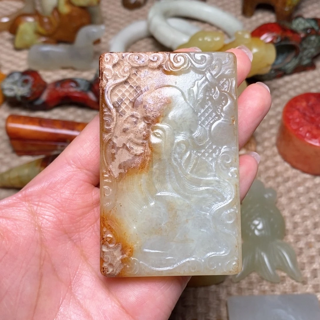 白玉菩提吊坠白玉菩提白玉菩提摆件