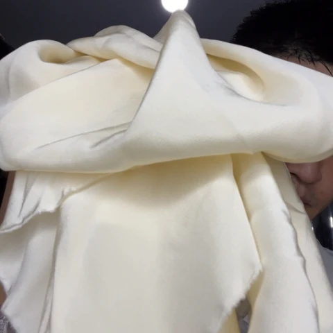 无纺布绒*两米七真丝布料