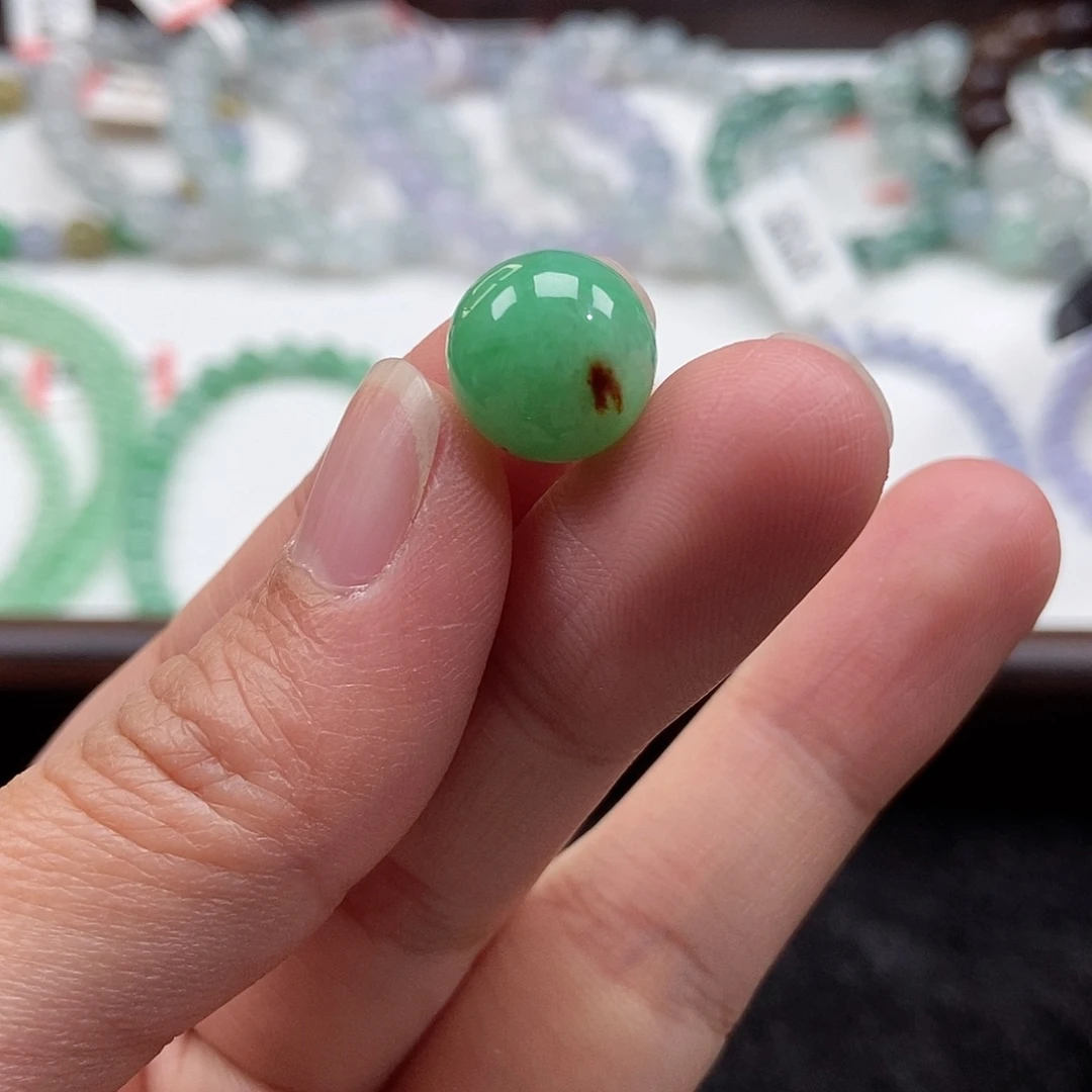 翡翠未镶嵌手串卡12