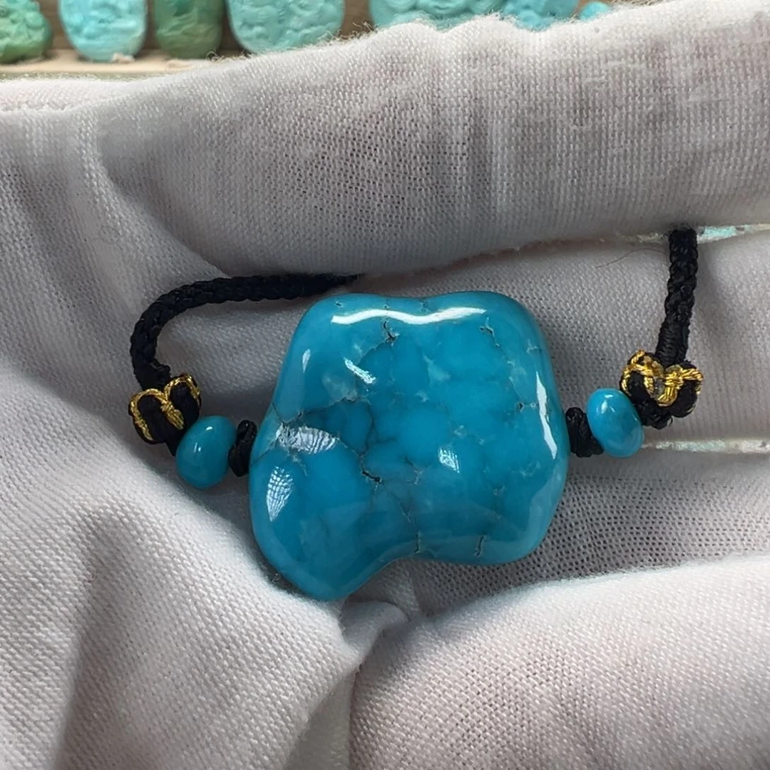 未镶嵌绿松石随形23mm