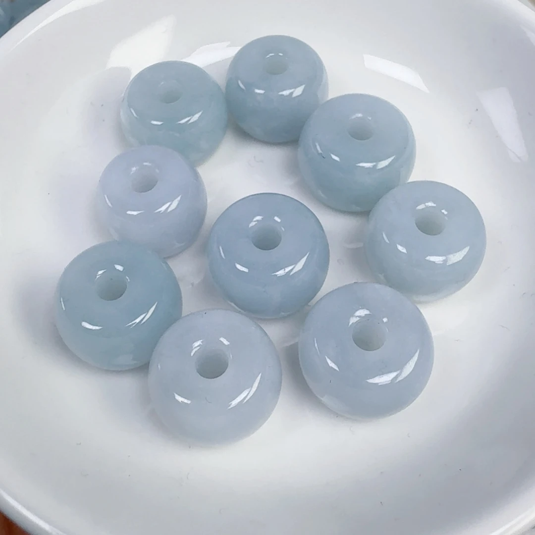 翡翠散珠面包扣一个可以选
