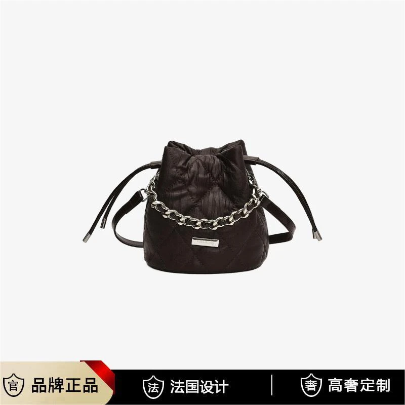 法国设计高奢时尚单肩包休闲女包通勤复古Y7086
