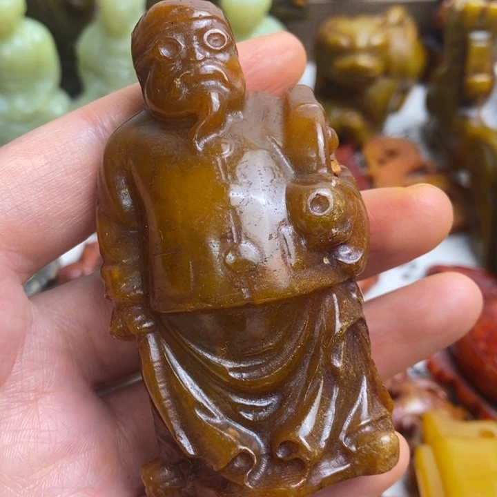 未镶嵌蛇纹石玉颈饰61