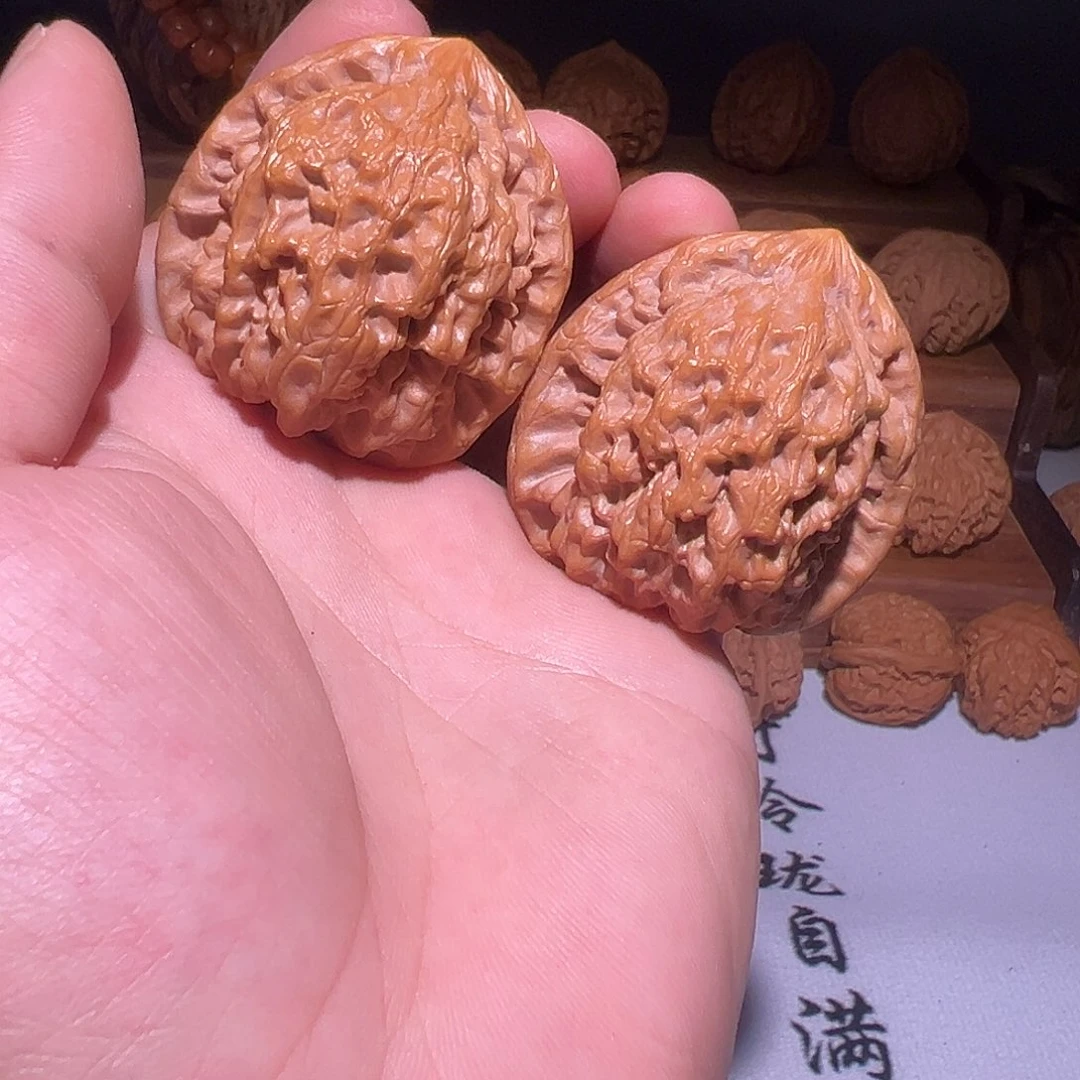 吊坠文玩核桃43尺金公子有修