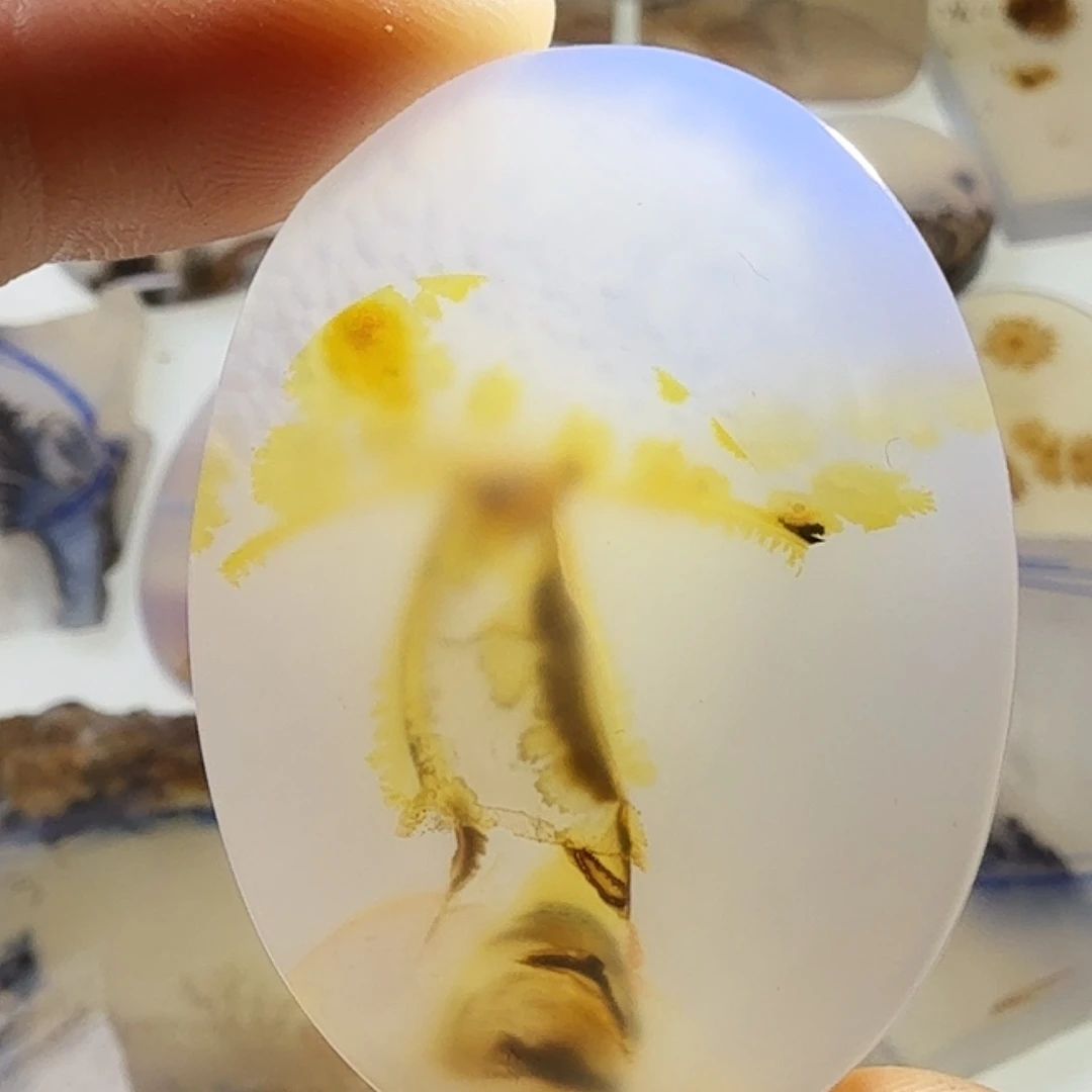 玛瑙/玉髓未镶嵌珠宝半成品