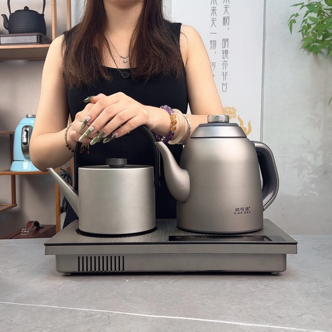 种***人微可道纯钛煮茶壶系列