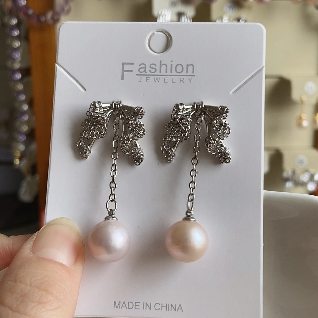 淡水珍珠颈饰合金特价耳饰4460