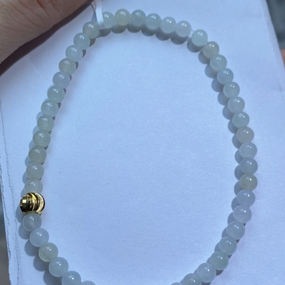 翡翠未镶嵌手链翡翠手串