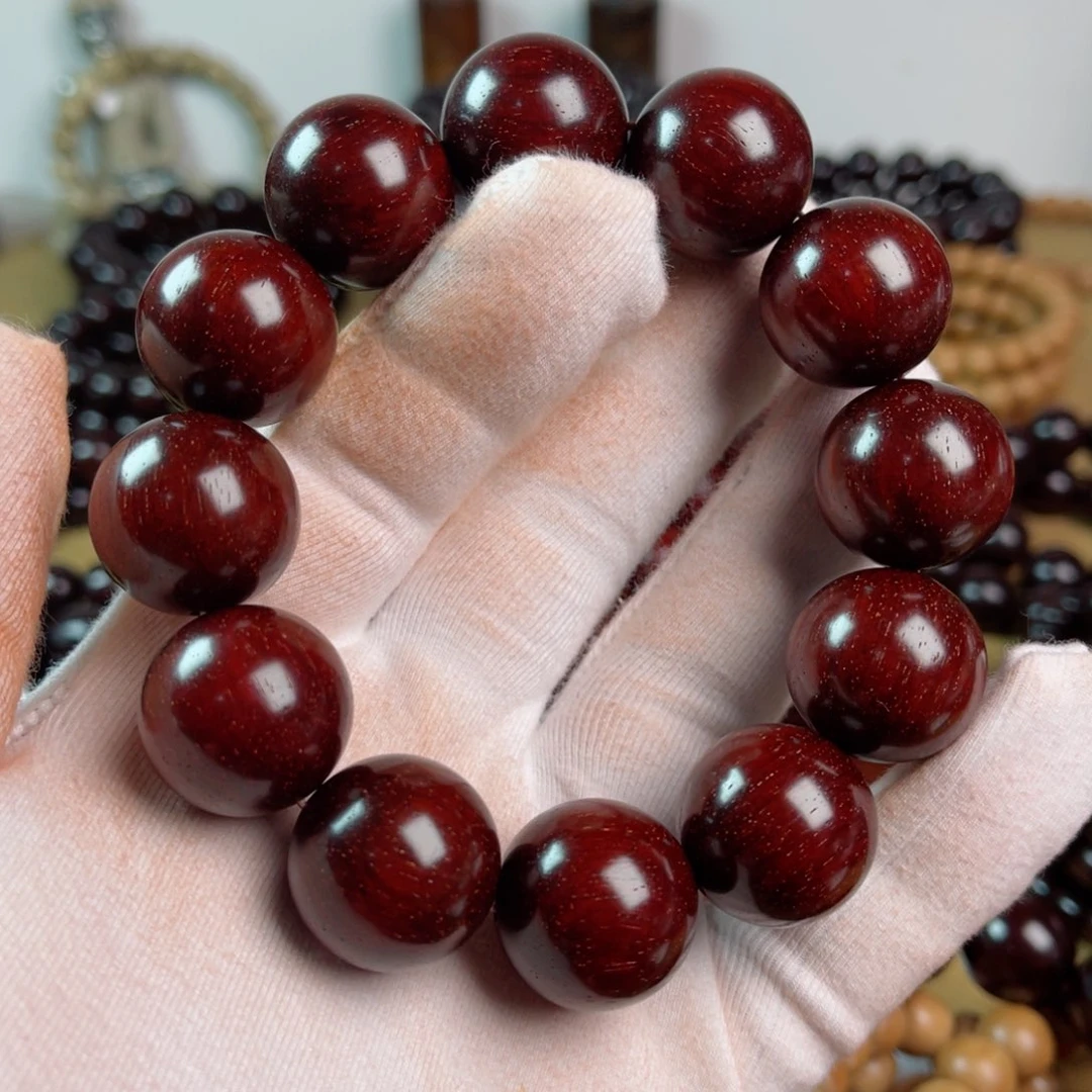 手串/手链小叶紫檀2.0高油润鱼鳞多星