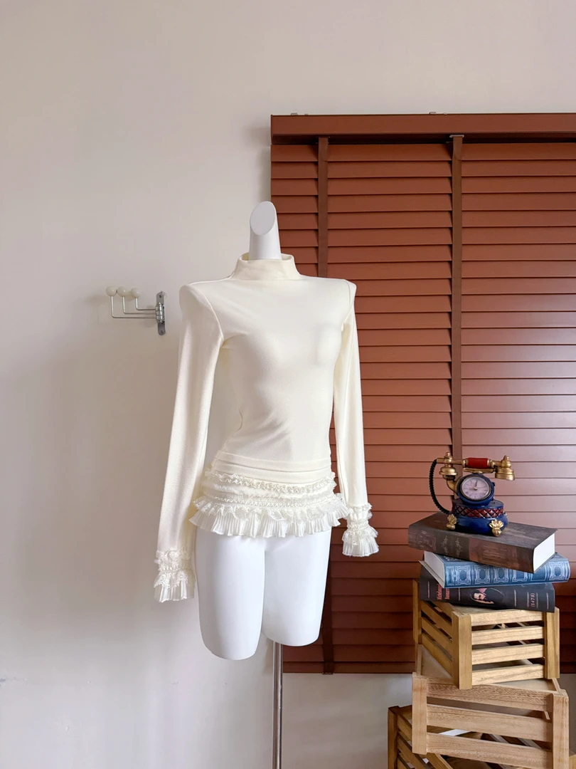 【月光手札】入冬漂亮衣服冬季穿搭网红款新款爆款辣妹内搭打底衫女