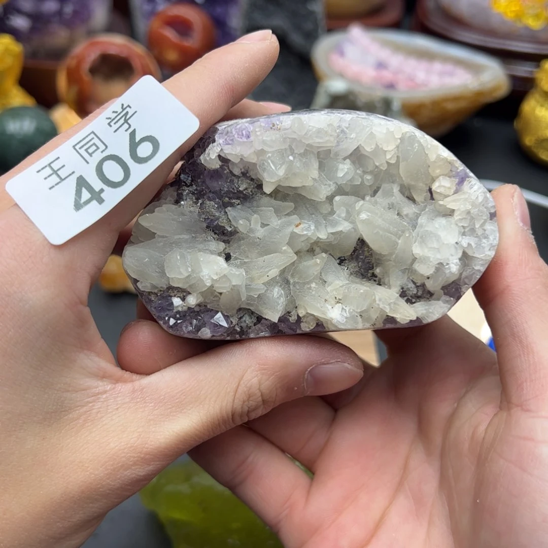 水晶水晶摆件未镶嵌小*菜406