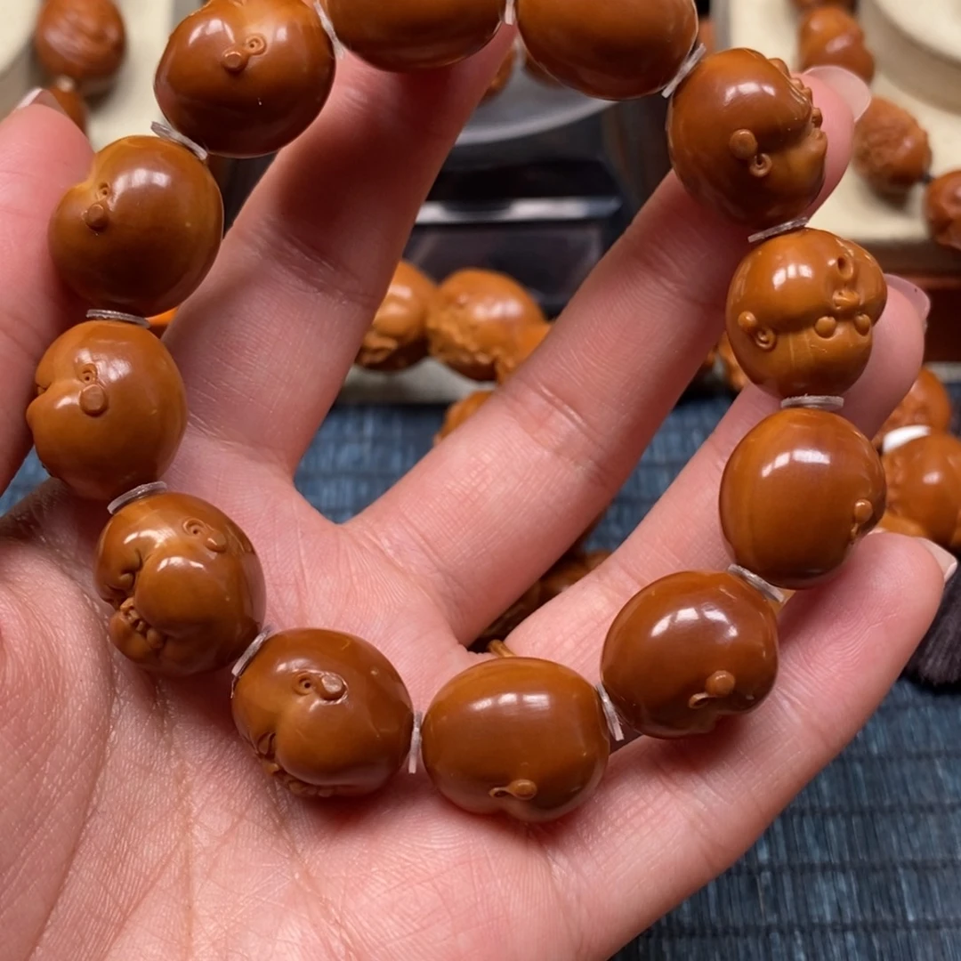 橄榄核手串/手链百态，1.75