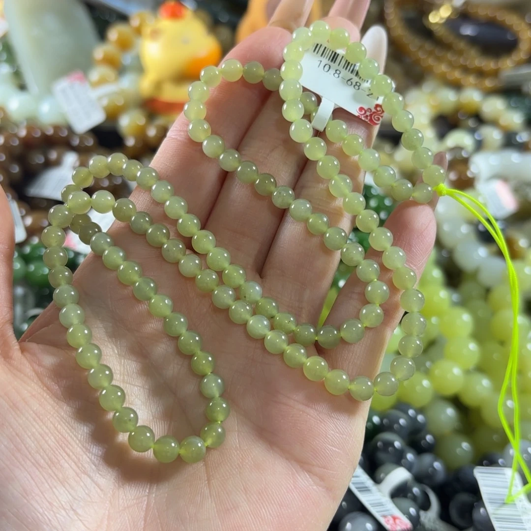 和田玉未镶嵌手链24