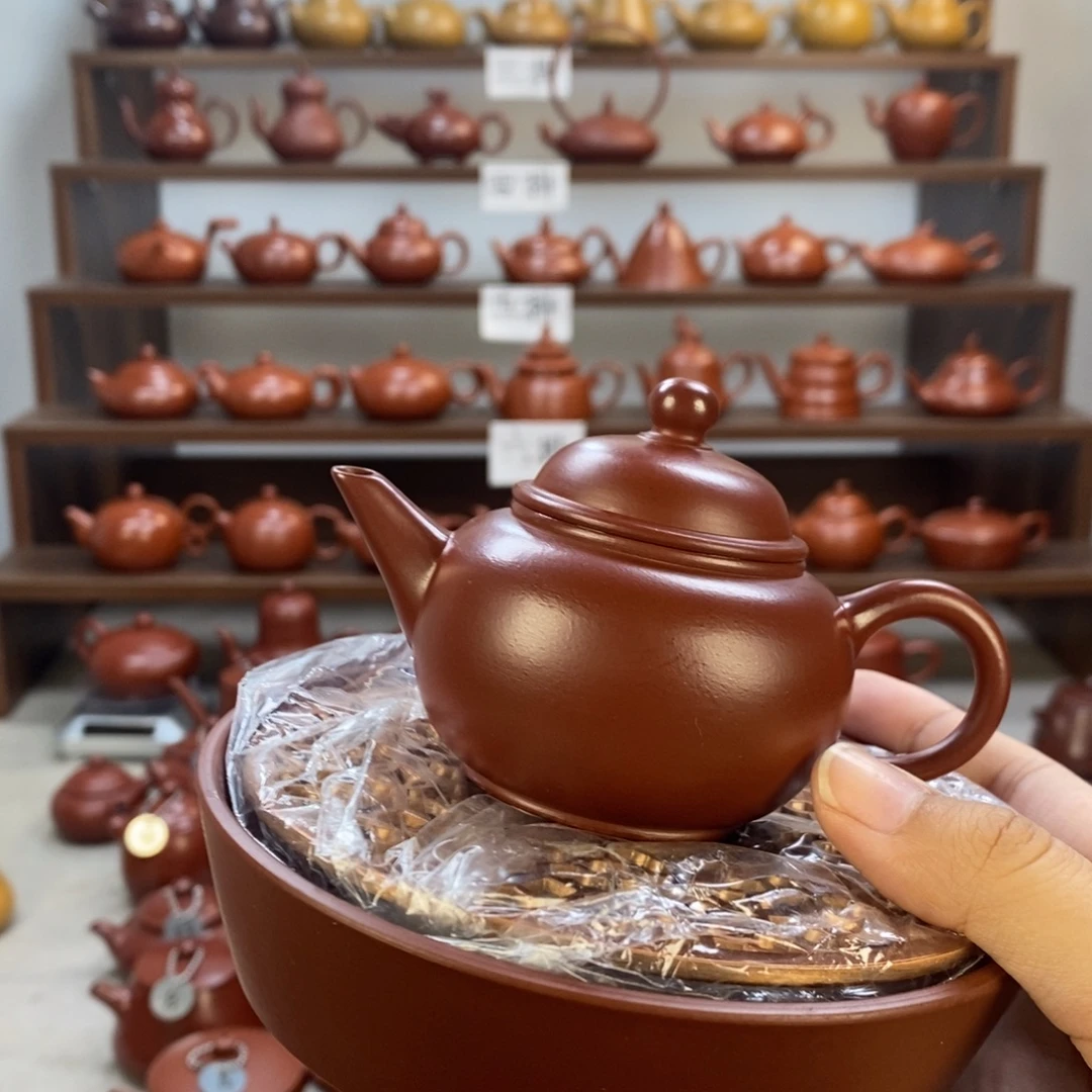 赖***某紫砂茶壶壶承➕老泥料水平100cc