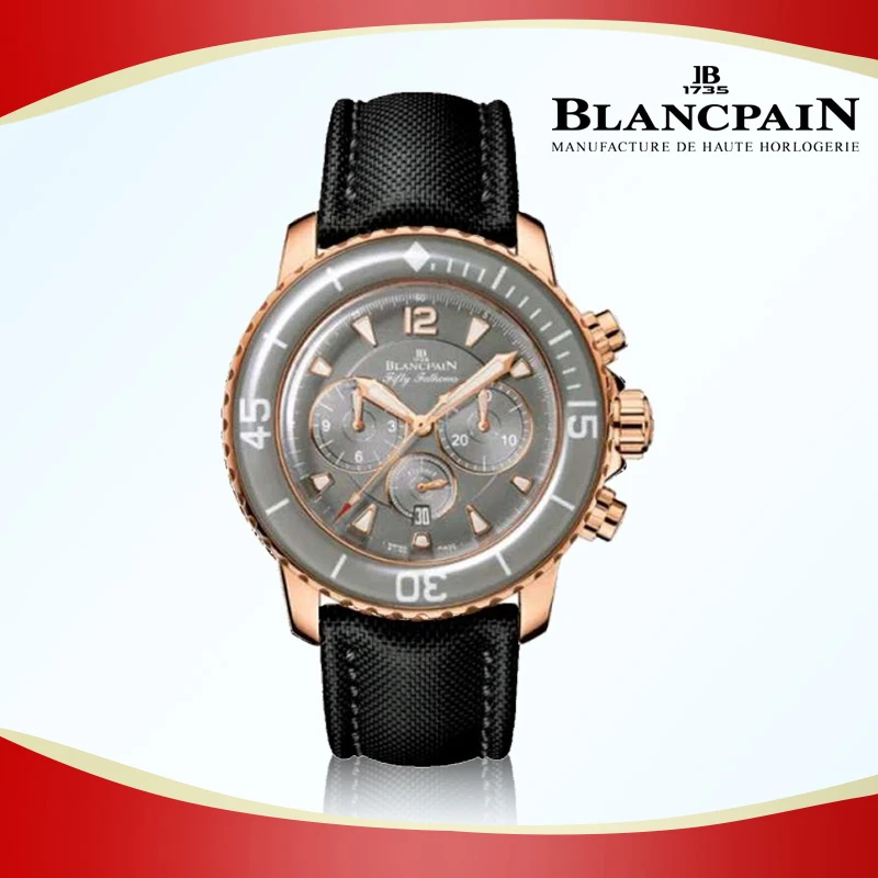 99新 宝珀 五十噚5085f水泥灰金运动款/表径45mm手表