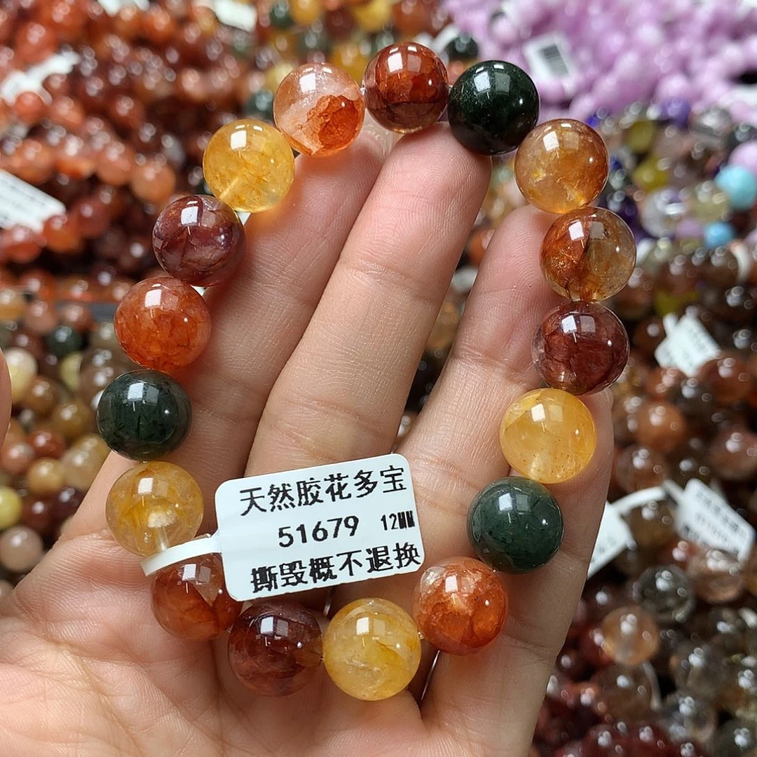 水晶手链未镶嵌⼂