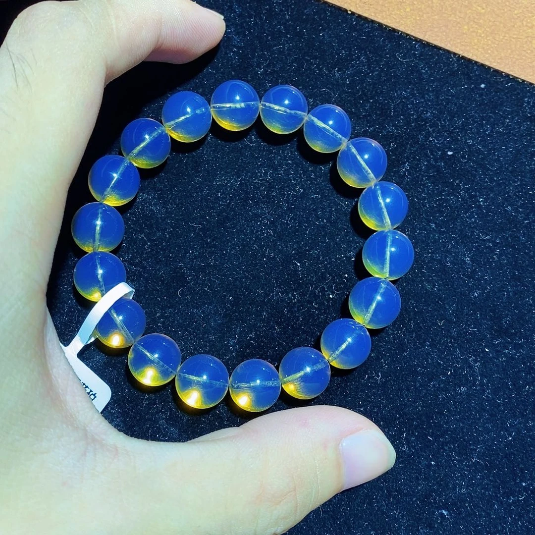 蓝珀未镶嵌珠宝奇石10mm