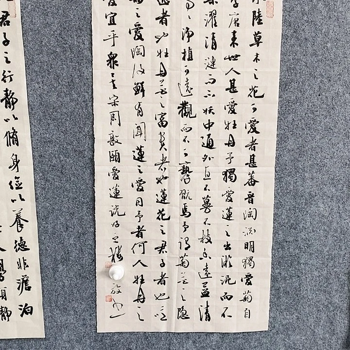 【闪购商品】书法传*两平尺爱莲说欣赏