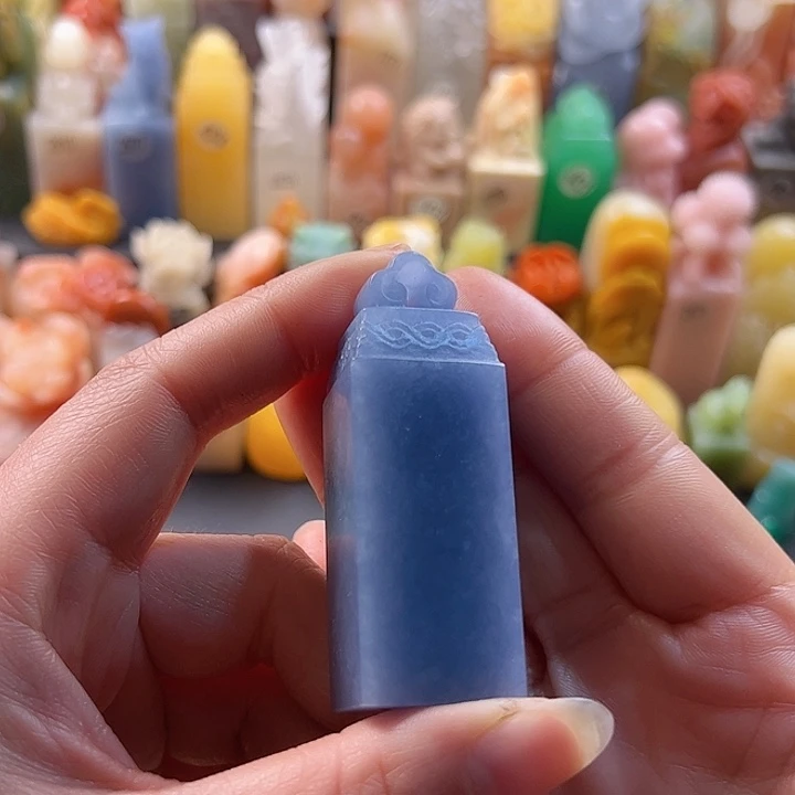 昌化石印石手工定制2.1厘米，包刻字