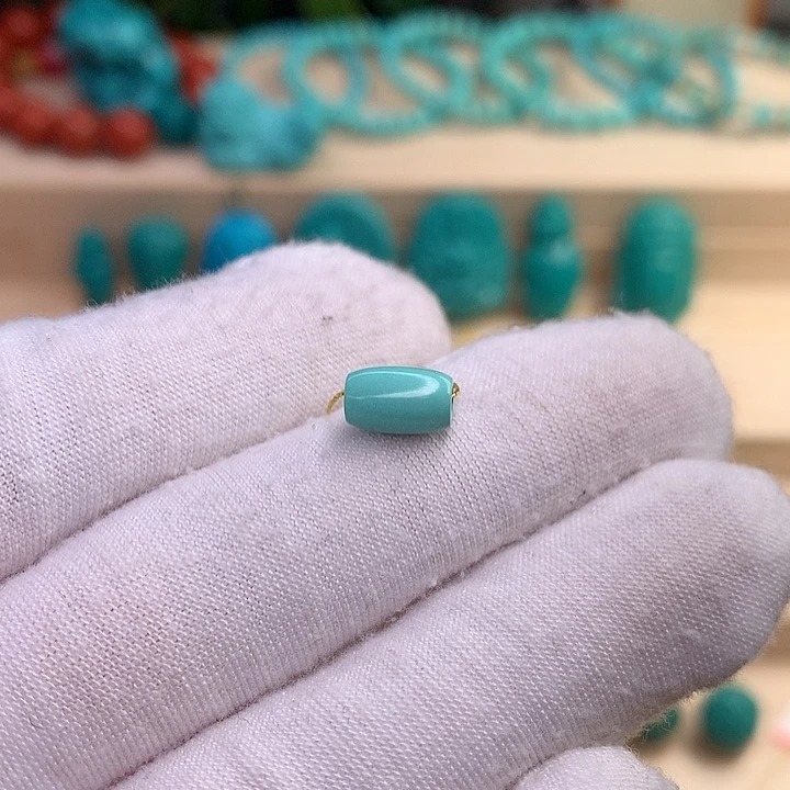 绿松石珠宝半成品未镶嵌