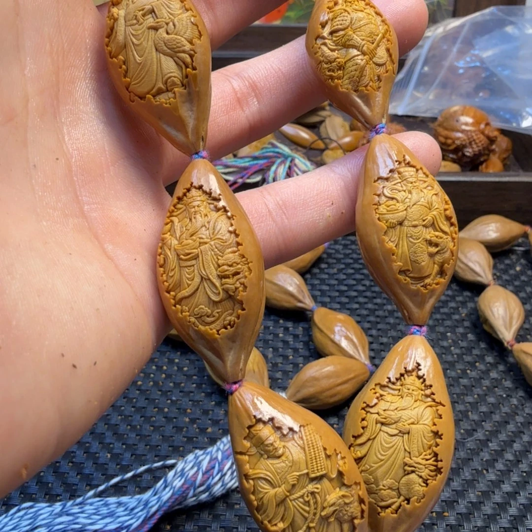 手串/手链橄榄核九路财神