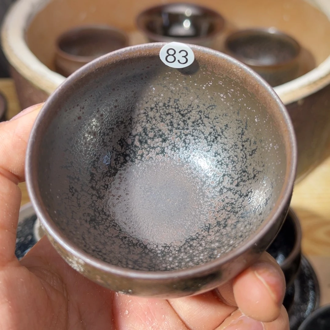 茶盏义兴龙窑坚持真柴烧微瑕