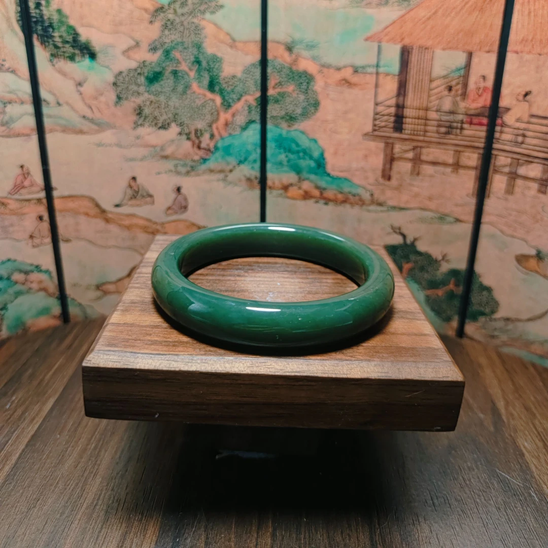 N和田玉手镯（卡60）0449