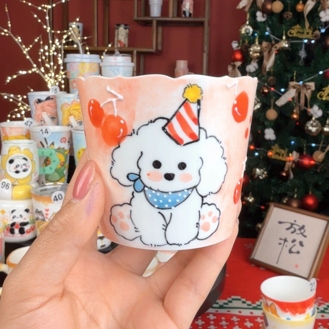 陶景德镇手绘高温釉下彩