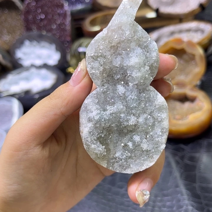 未镶嵌发饰水晶奇石晶块