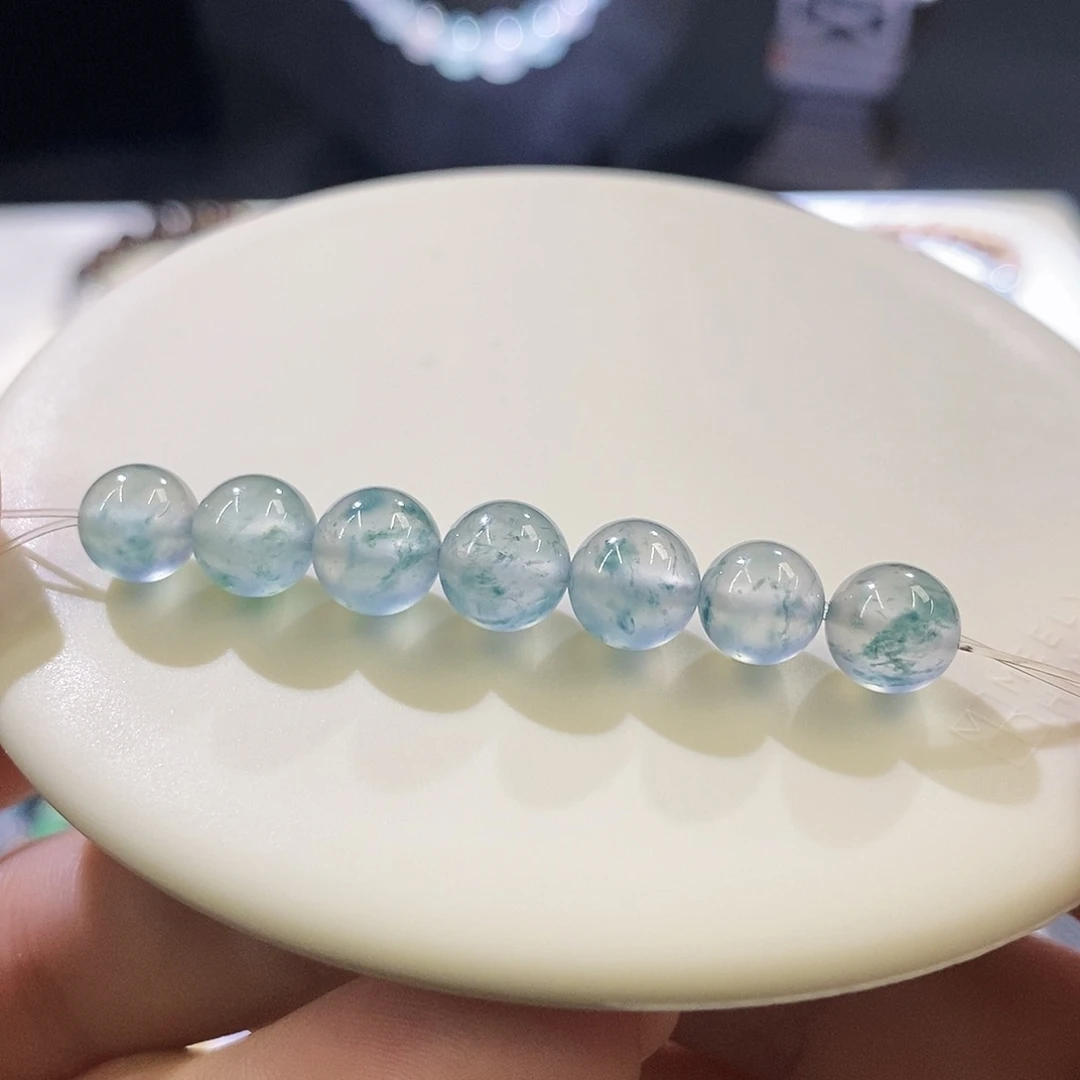 翡翠未镶嵌挂件卡8.2mm