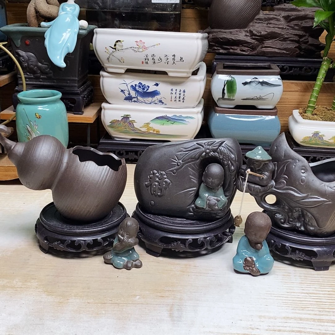 无花朵陶瓷艺术作品欣赏