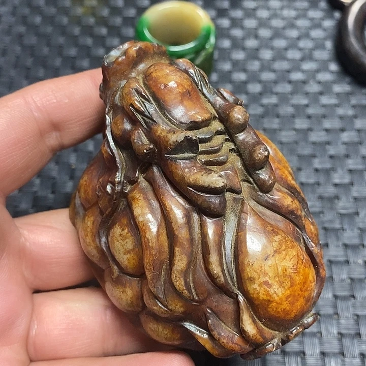紫金钵盂菩提吊坠