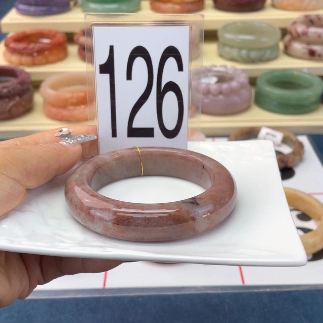 石英质玉未镶嵌手镯