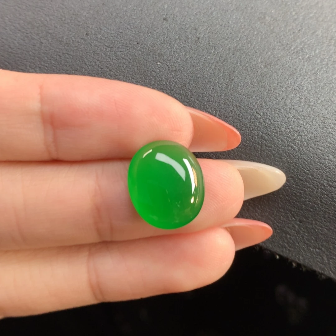 翡翠裸石翡翠13.4/11.25/4