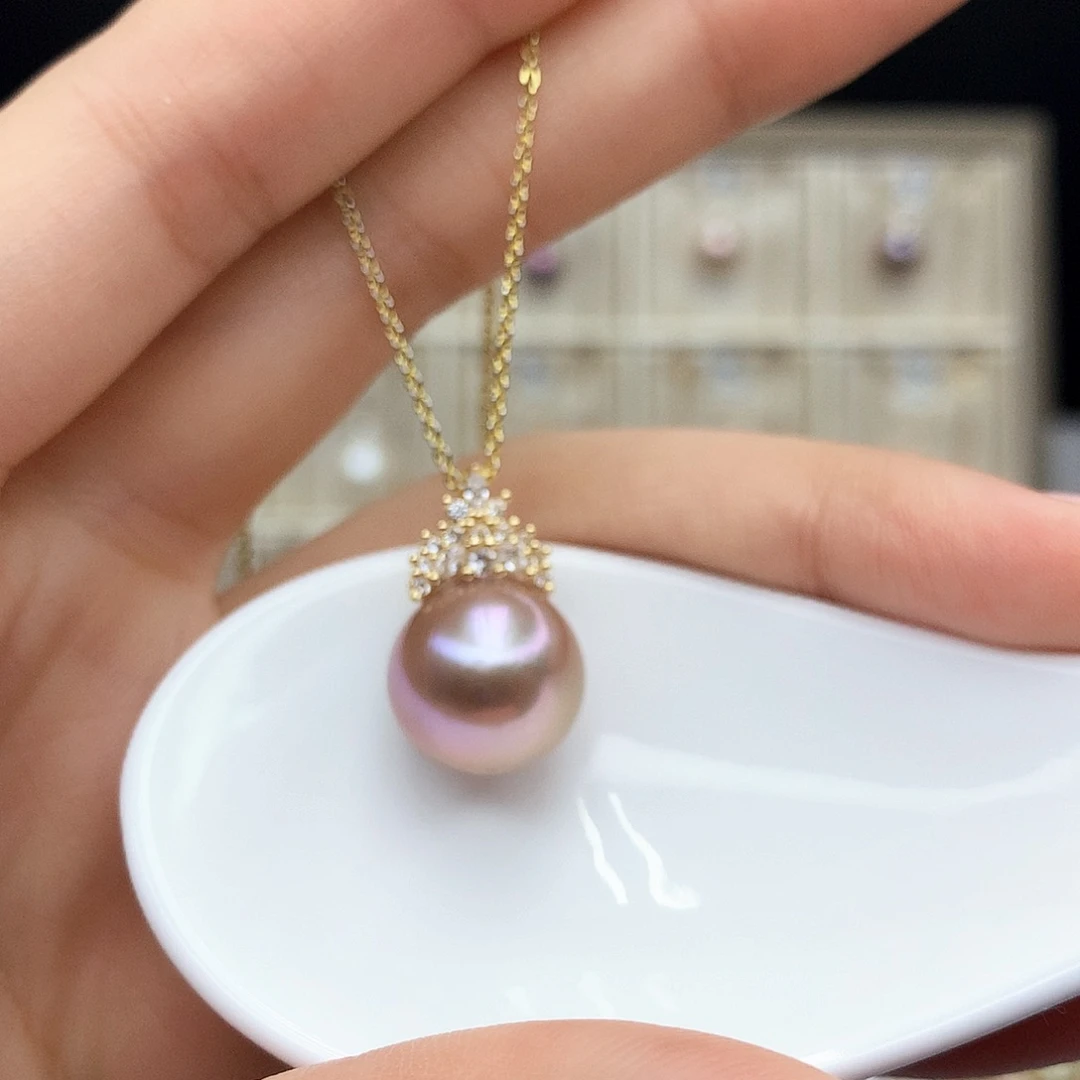 淡水珍珠合金颈饰