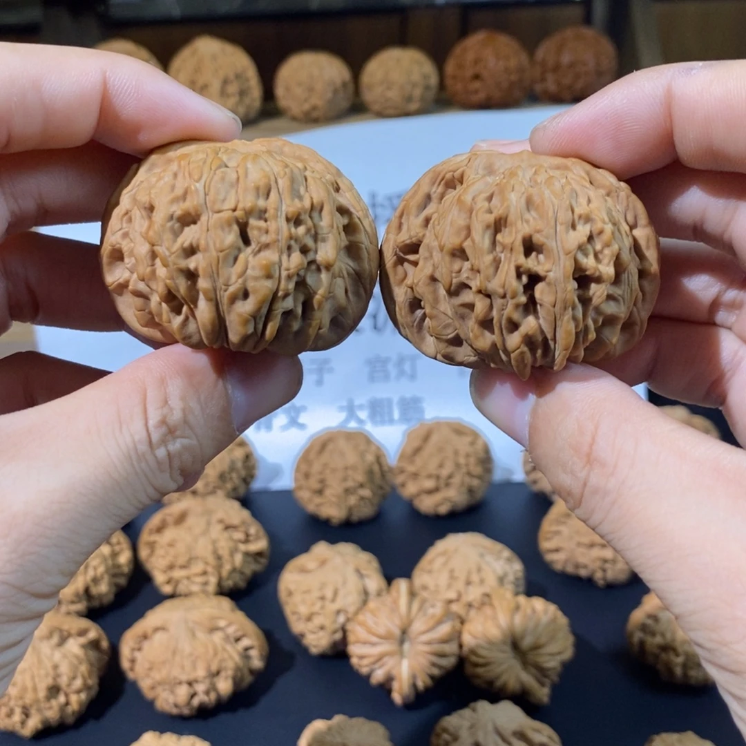 刹***恒吊坠桃核48四座楼一对