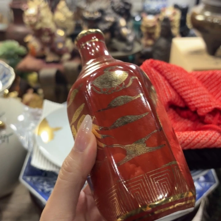 陶瓷古美术置物摆件