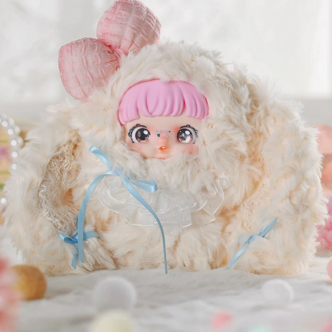 【正版代拆】A1 yomi绒绒兔潮玩盲盒挂件