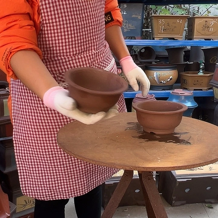 13+13茶林小碗花盆